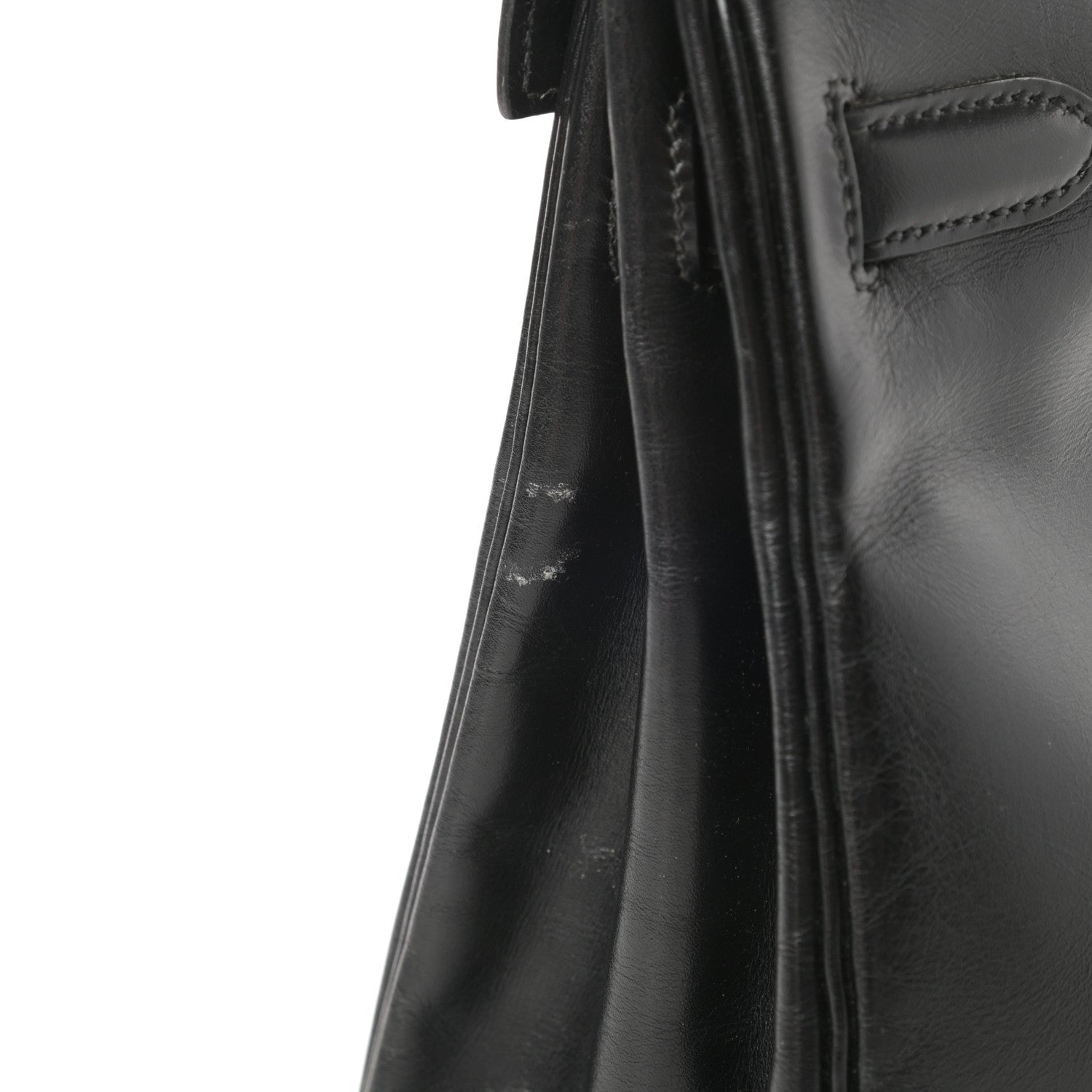 Hermes Box Kelly Retourne 32 Black 15 of 18