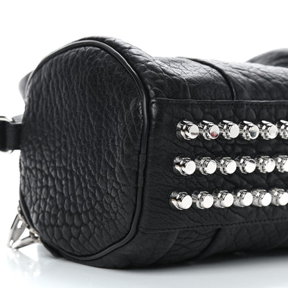 Alexander Wang Pebbled Lambskin Mini Rockie Black Rhodium Hardware 7 of 8