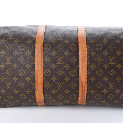Louis Vuitton Monogram Keepall Bandouliere 55 15 of 16