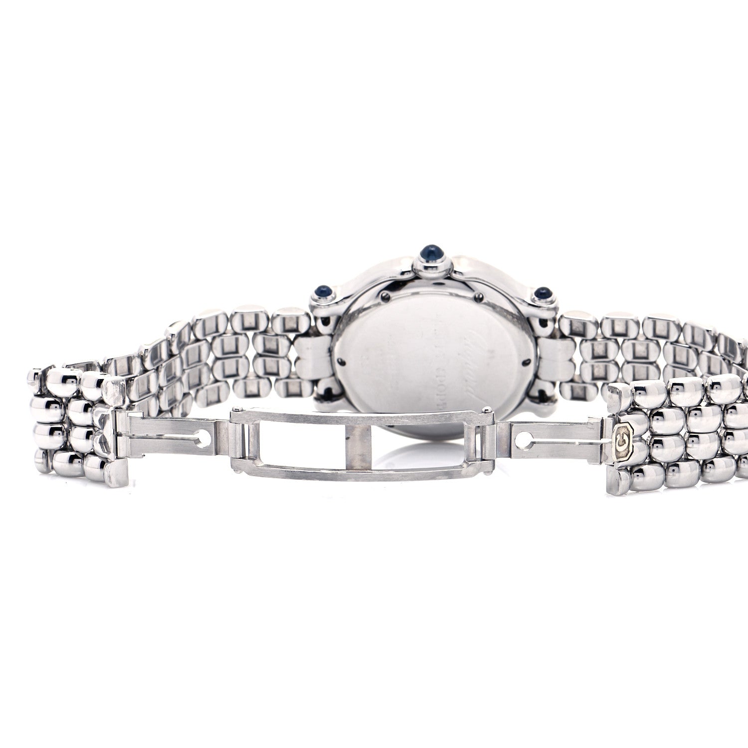 Chopard Stainless Steel 7 Diamond 32mm Happy Sport Quartz Watch 5 of 5