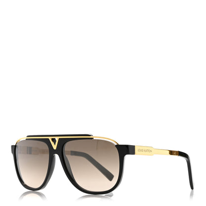 Louis Vuitton Acetate Mascot Sunglasses Z0936W Black 1 of 6