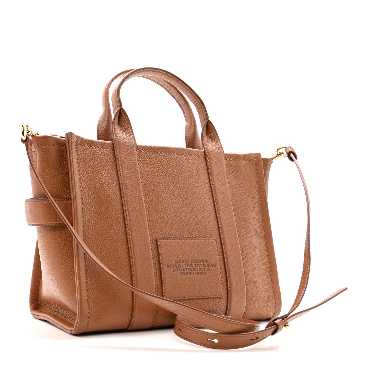 Grained Calfskin Medium The Tote Bag Argan Oil
