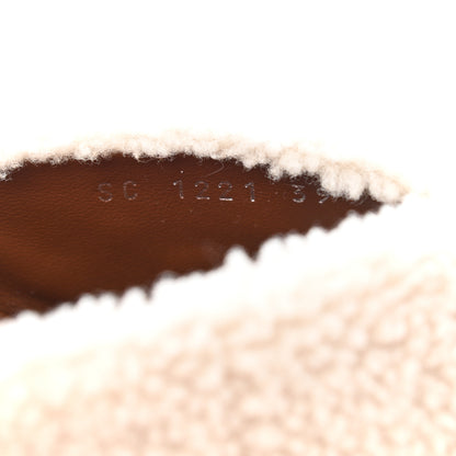 Louis Vuitton Shearling Paseo Flat Comfort Mule 39 Nude 8 of 8