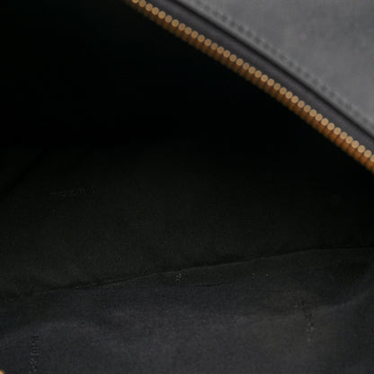 Fendi Vitello Grace Matte Medium Fendigraphy Hobo Bag Black 5 of 10