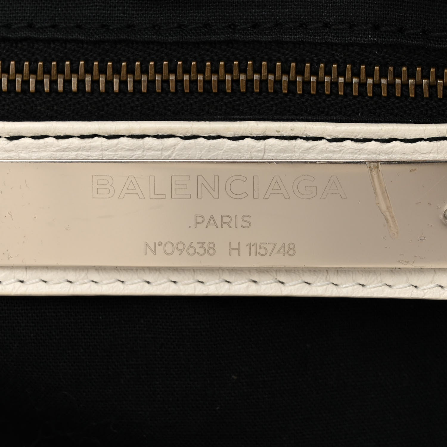 Balenciaga Agneau Classic Hardware City White 6 of 13