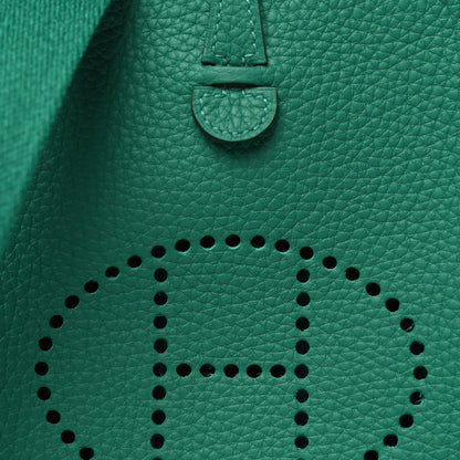 Hermes Taurillon Clemence Evelyne TPM Vert Vertigo 8 of 11