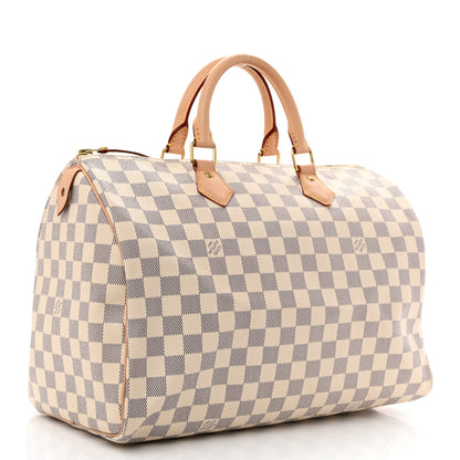 Louis Vuitton Damier Azur Speedy 35 3 of 12