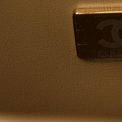 Chanel Suede Calfskin Small Souplissimo Maxi Flap Dark Beige 7 of 11