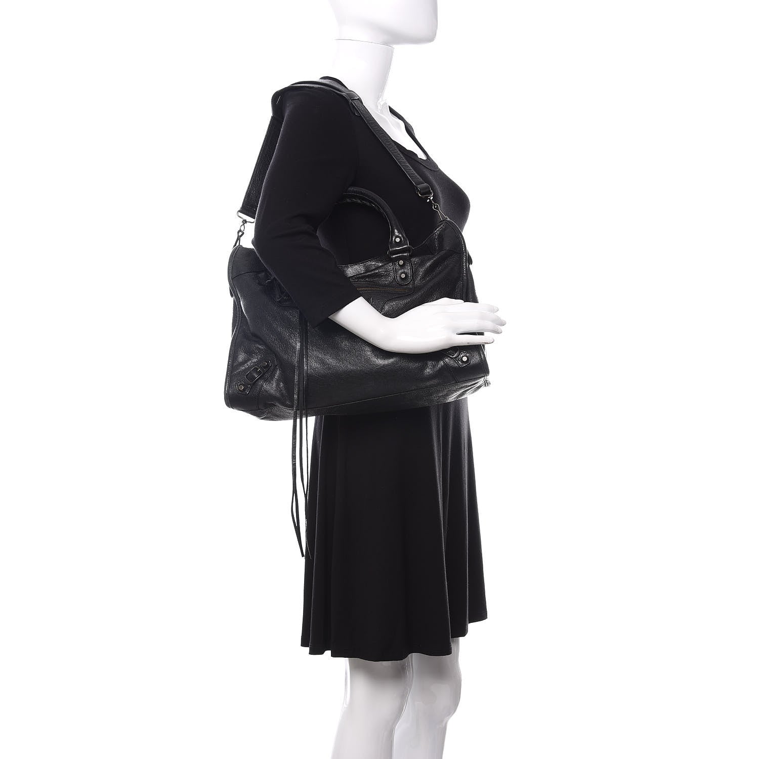 Balenciaga Agneau Classic Hardware City Black 2 of 11