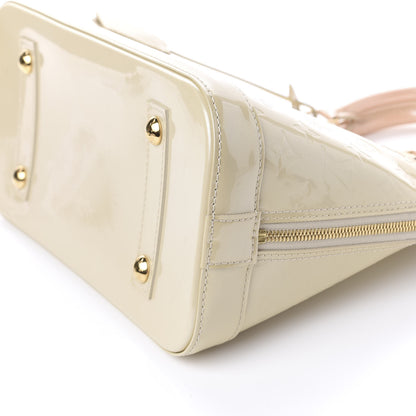 Louis Vuitton Vernis Alma PM Blanc Corail 8 of 10