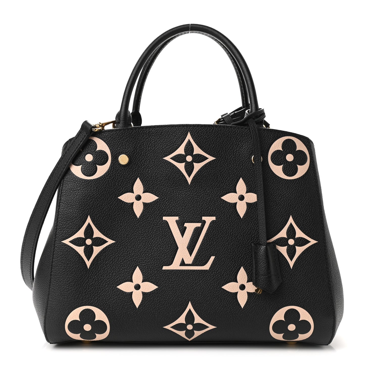 Empreinte Monogram Giant Montaigne MM Black Beige