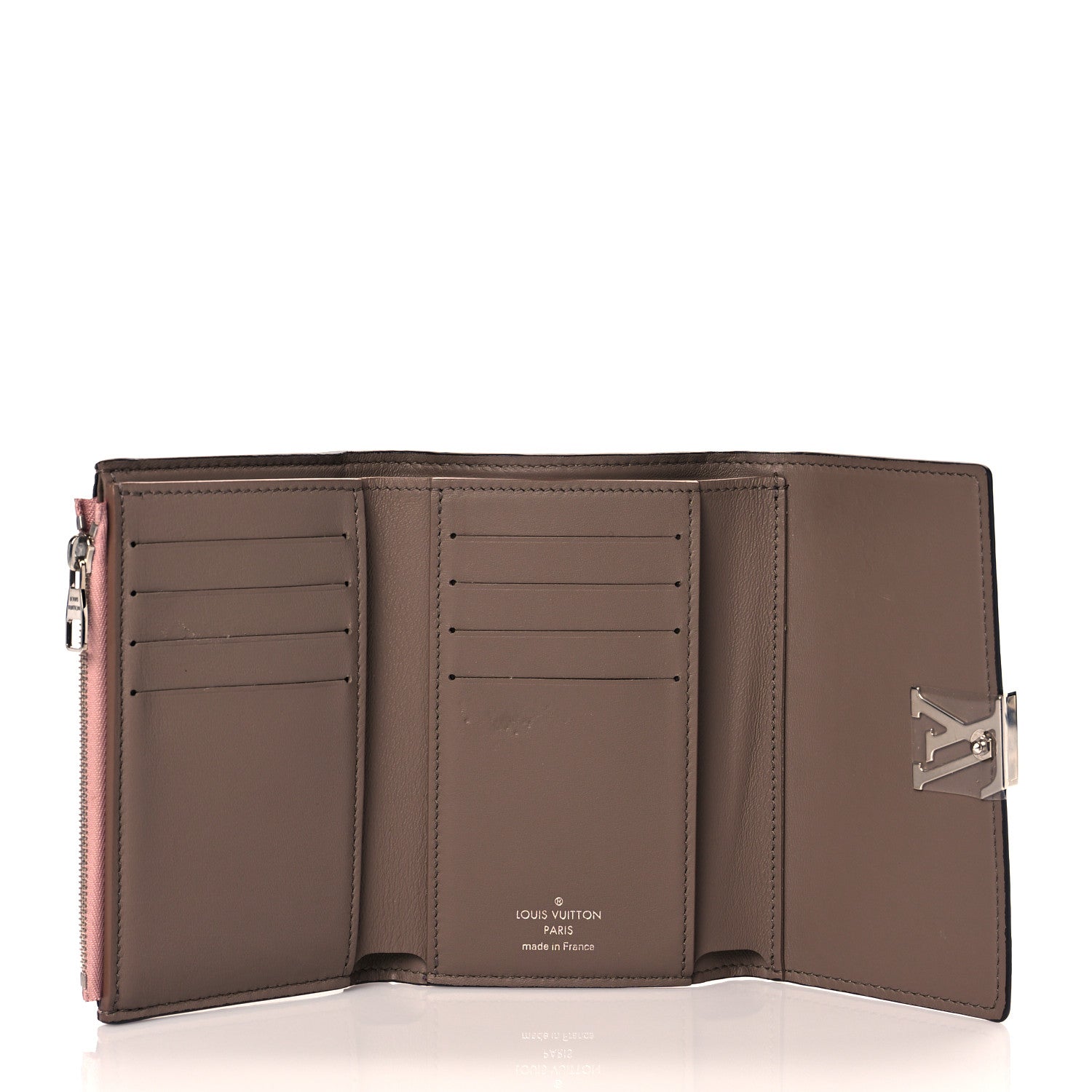 Louis Vuitton Taurillon Capucines Compact Wallet Magnolia 5 of 10