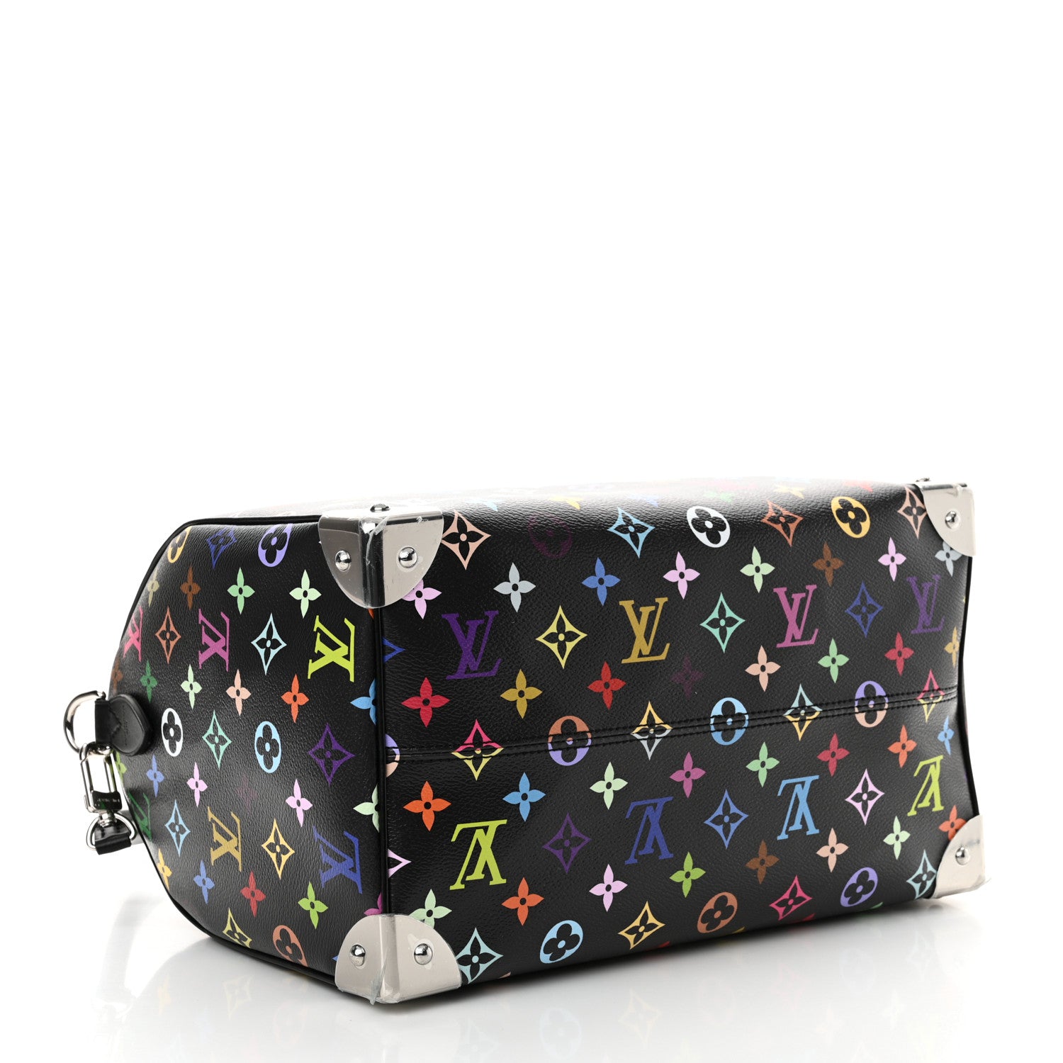 Louis Vuitton LV X TM Monogram Multicolor Speedy Soft 30 Black 4 of 10
