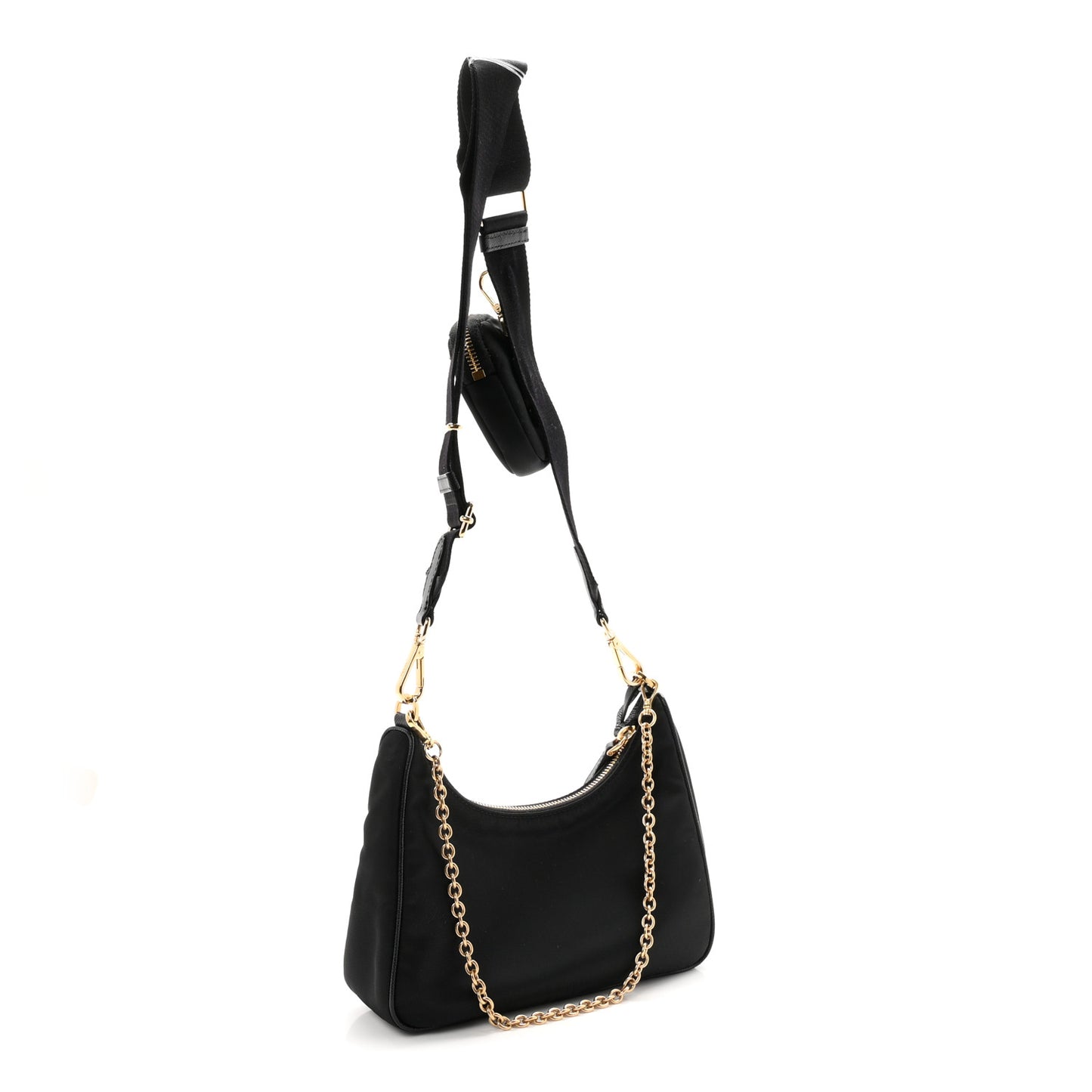 Nylon Re-Edition 2005 Shoulder Bag Black