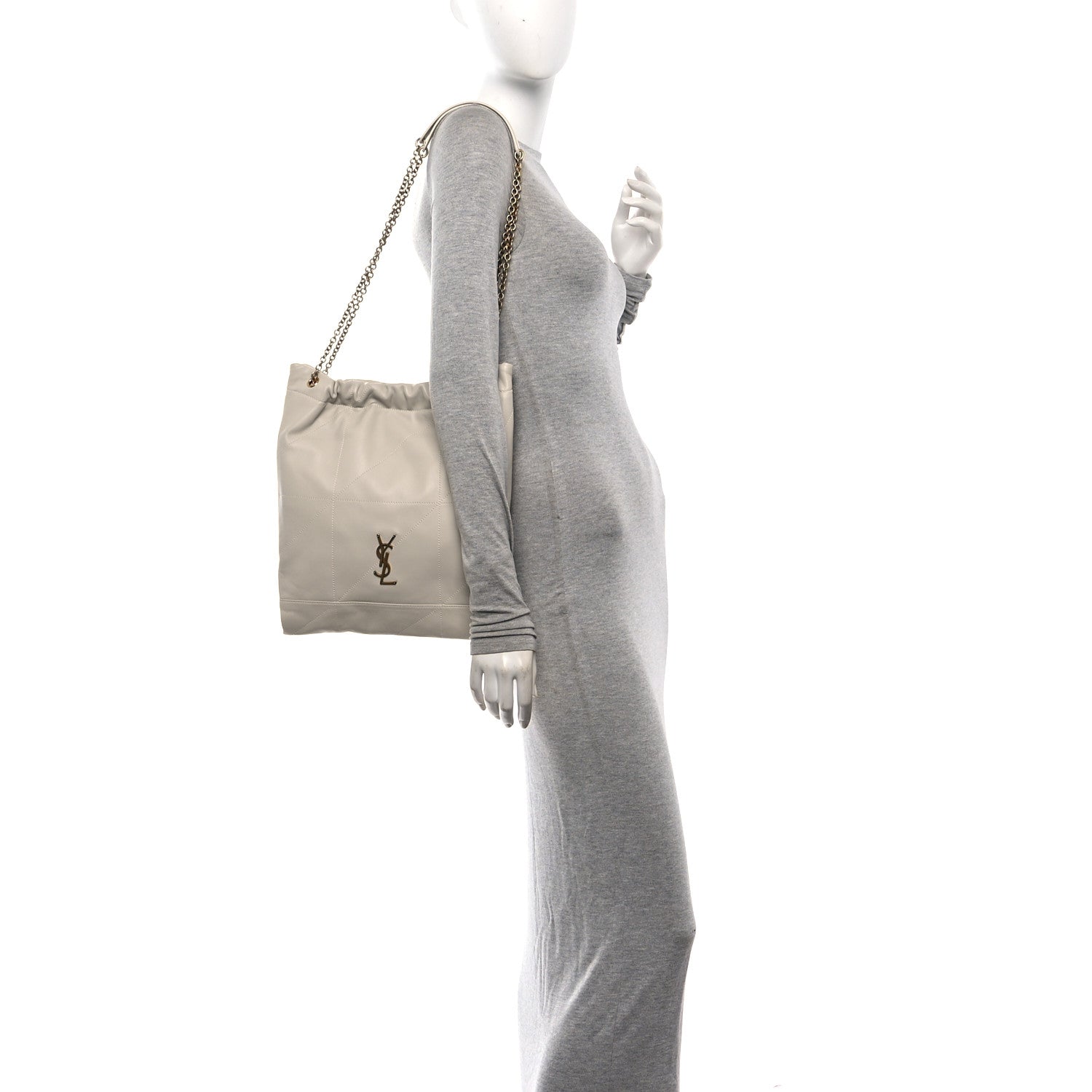 Bulgari Metallic Serpenti Forever Small Shoulder Bag Silver 2 of 9