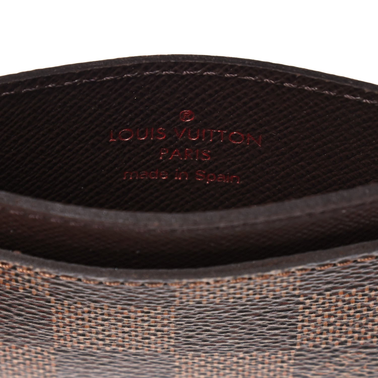 Louis Vuitton Damier Ebene Card Holder 6 of 7