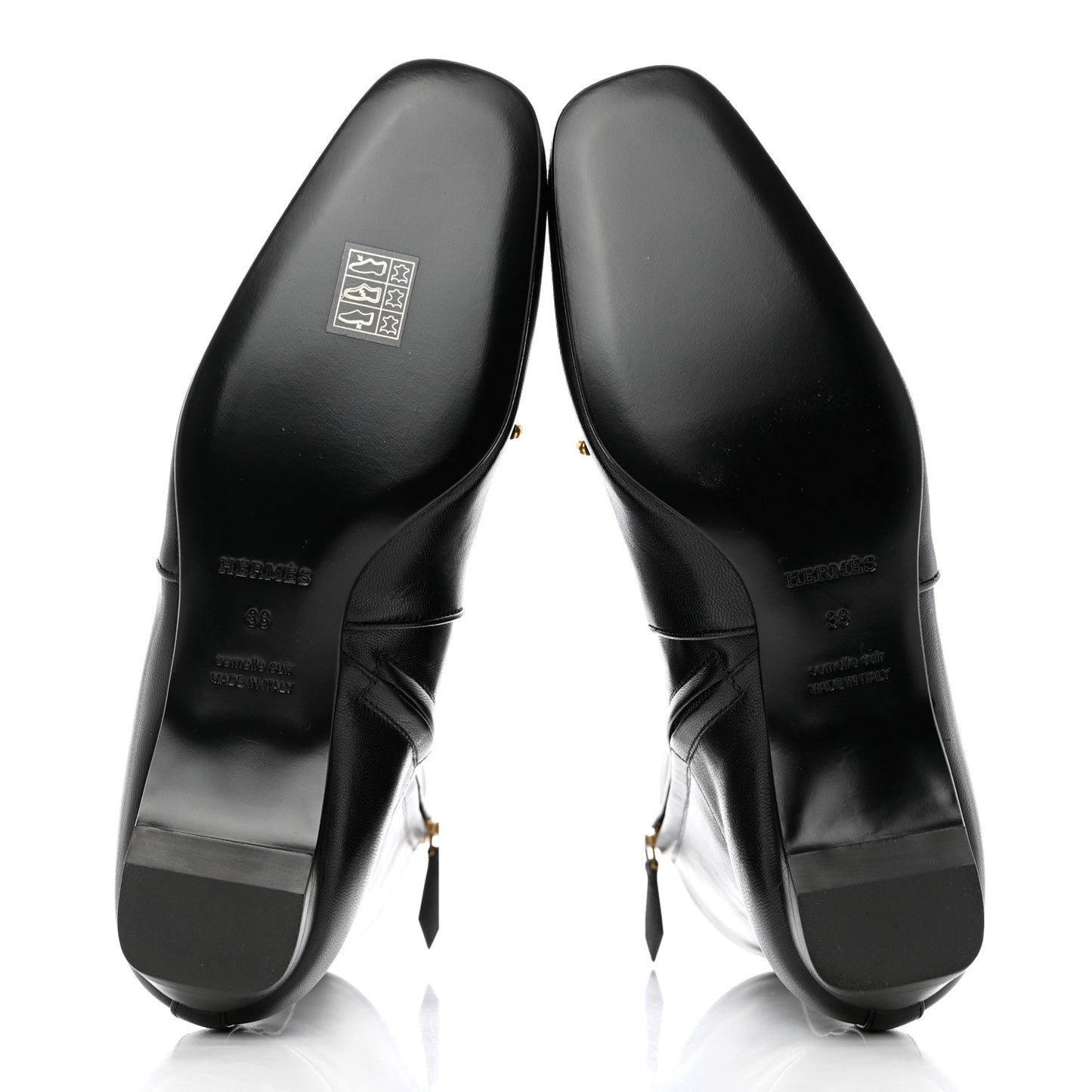 Goatskin Dora Ankle Boots 38 Black