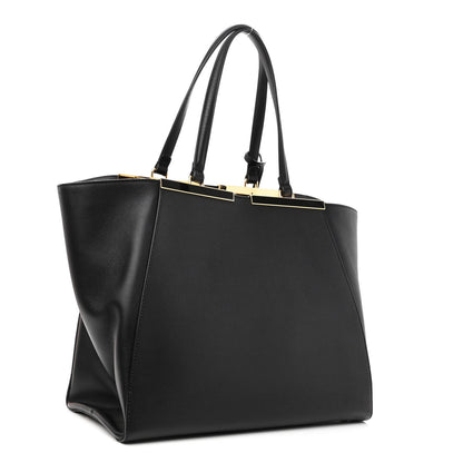 Fendi Vitello Elite Large 3Jours Tote Black 3 of 9