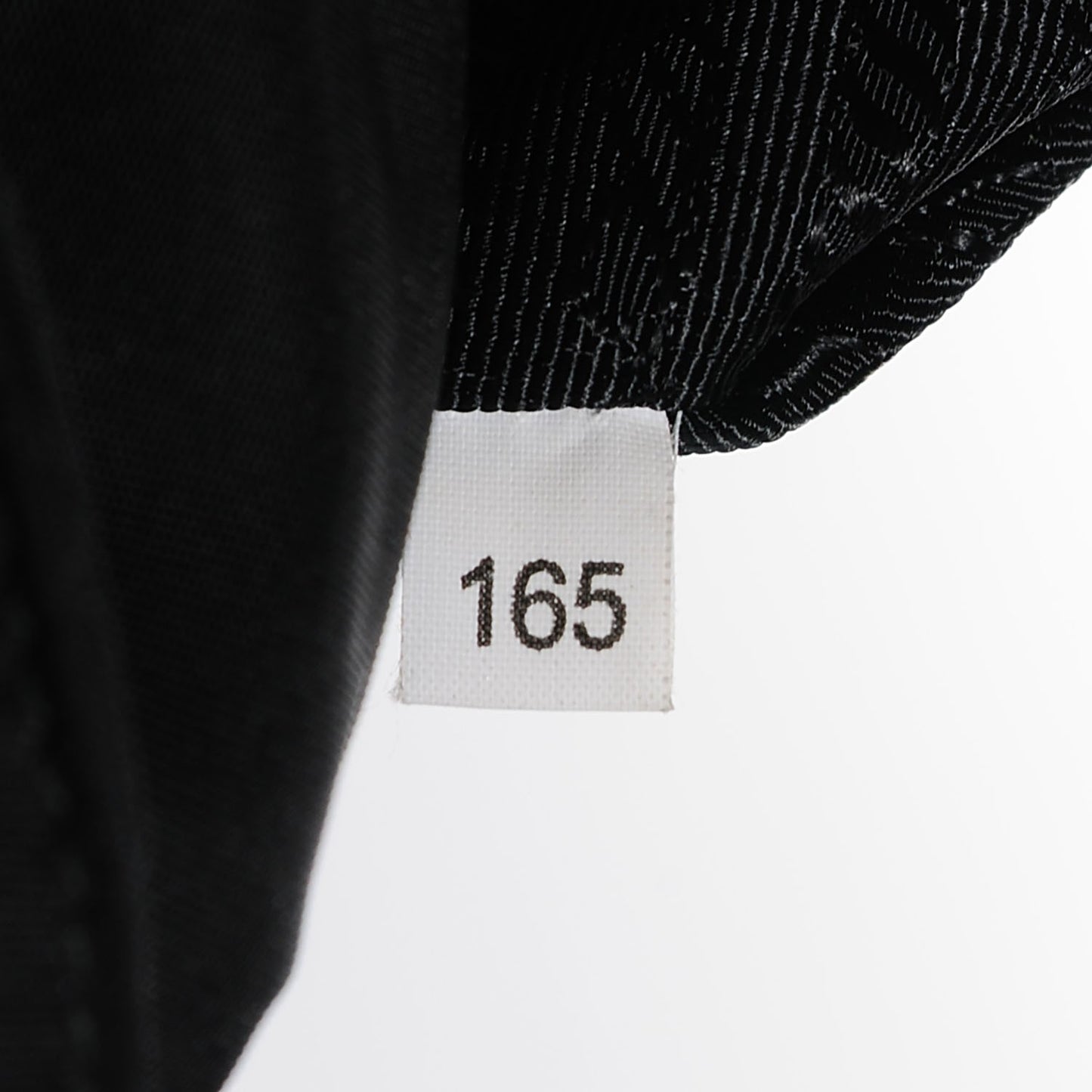 Tessuto Nylon Vitello Shoulder Bag Nero Black