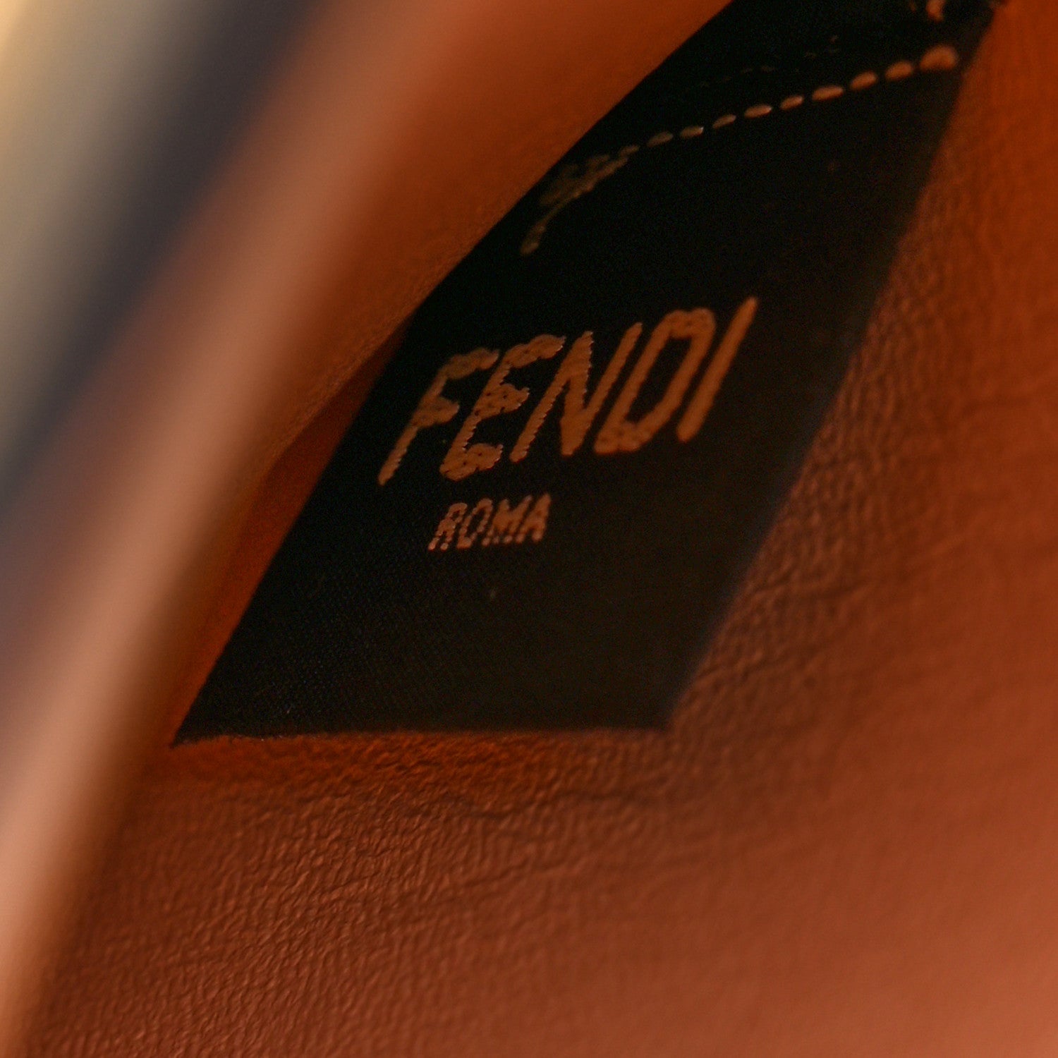 Fendi Vitello King Luxor Shiny Nappa Medium Peekaboo I SEE U East West Satchel White Light Rose 8 of 12