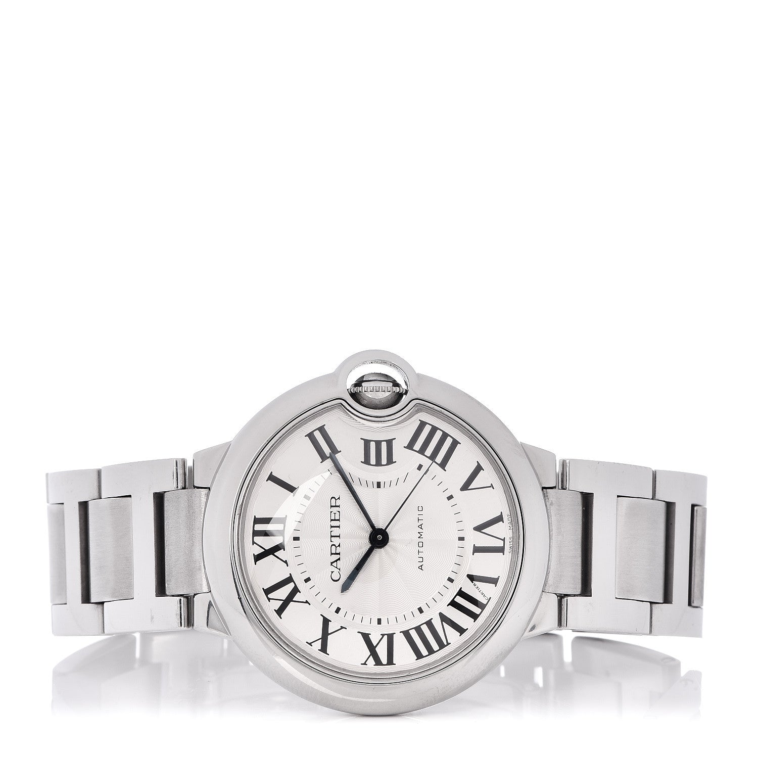 Cartier Stainless Steel 36mm Ballon Bleu De Automatic Watch 3 of 5