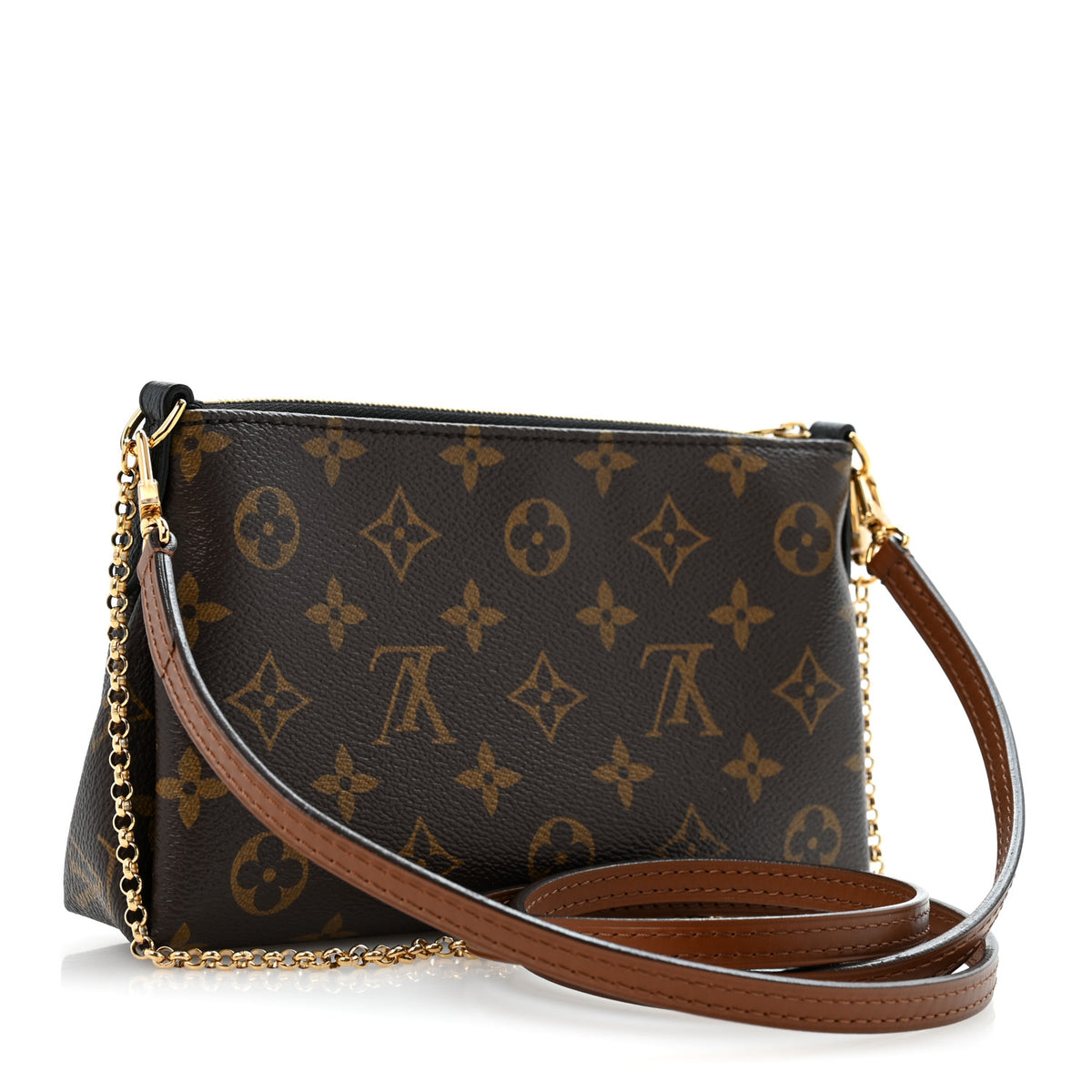 Monogram Pallas Clutch Black