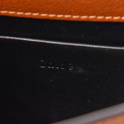 Chloe Calfskin Small Nile Bracelet Minaudiere Bag Caramel 9 of 9