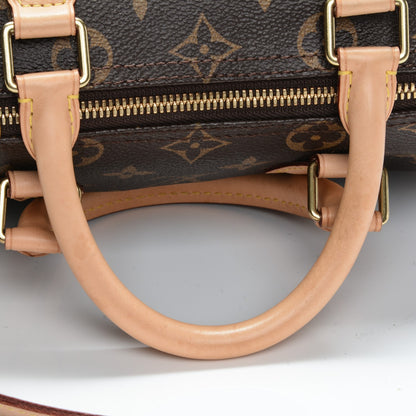 Louis Vuitton Monogram Speedy Bandouliere 25 9 of 9