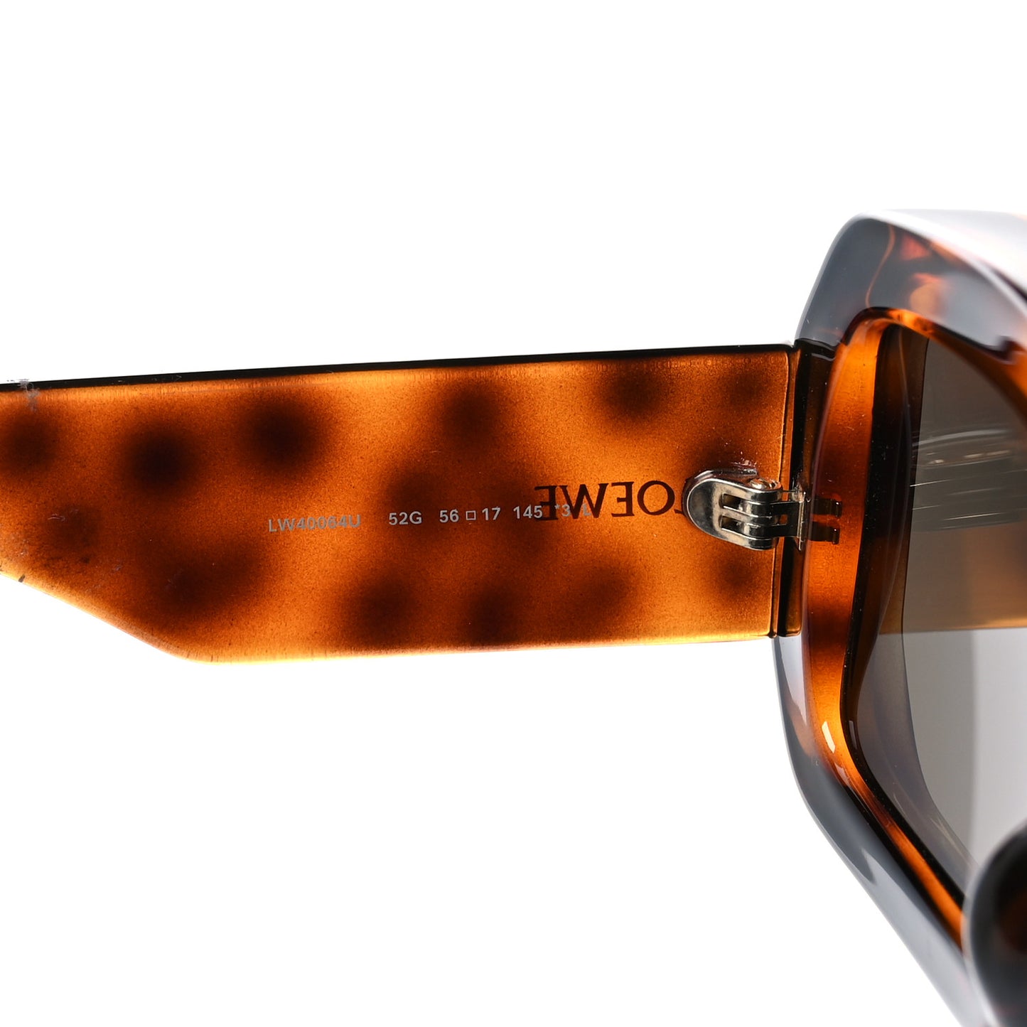 Acetate Paula's Ibiza Dive In Mask Sunglasses LW40064W Havana