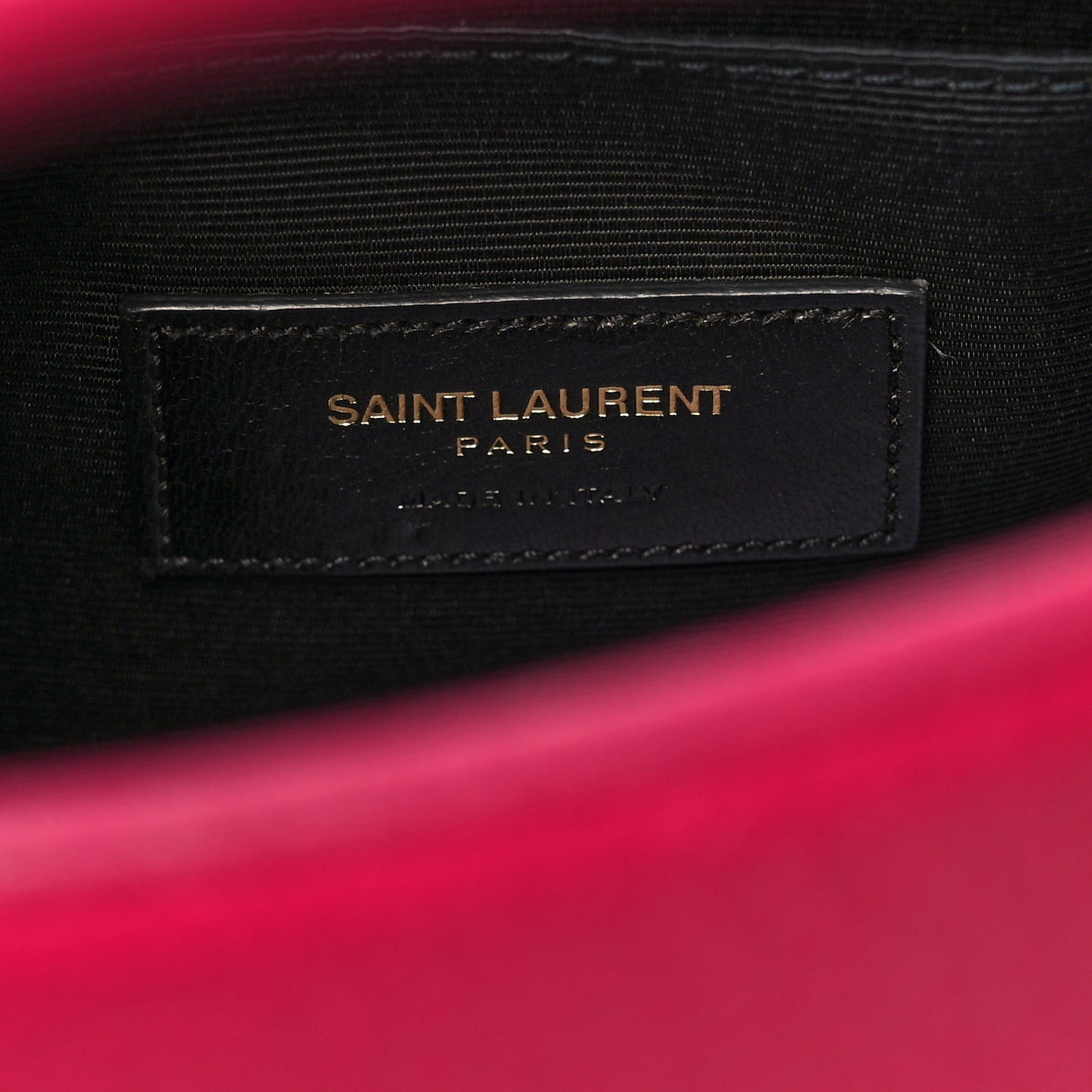 Grained Calfskin Baby Sac De Jour Lipstick Fuchsia