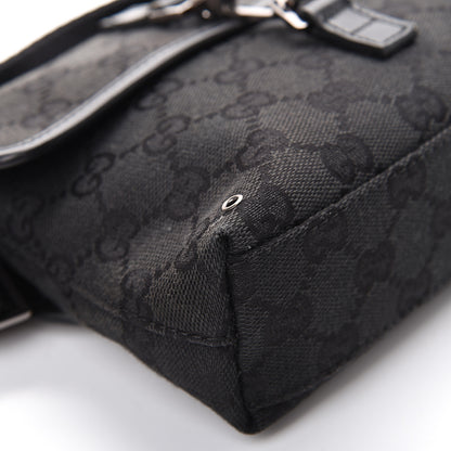 Gucci GG Monogram Web Flight Belt Bag Black 10 of 15