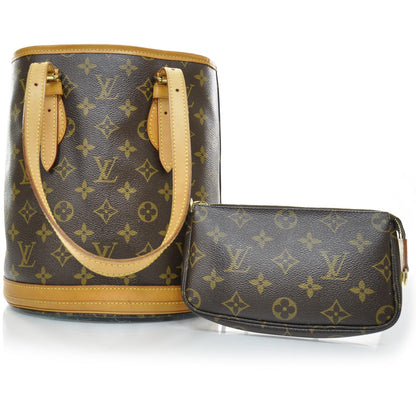 Louis Vuitton Monogram Petit Bucket 23 2 of 11
