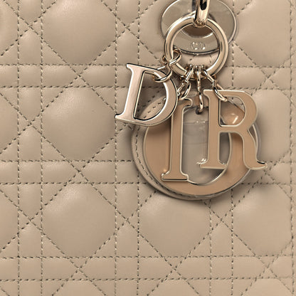 Christian Dior Lambskin Cannage Small My ABCDior Lady Dior Beige 7 of 12