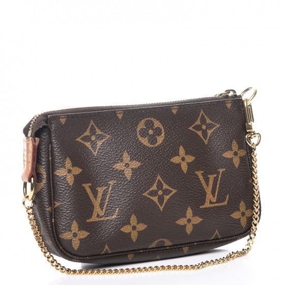 Louis Vuitton Monogram Mini Pochette Accessories 3 of 7