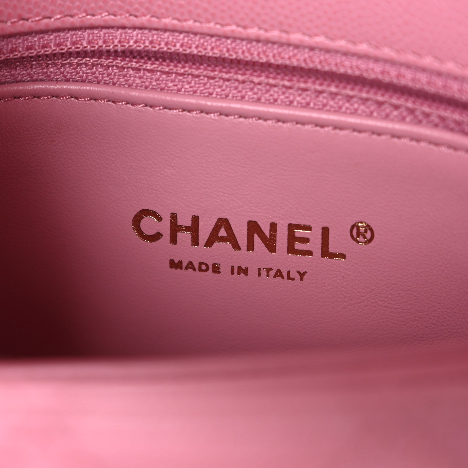 Chanel Caviar Quilted Mini Coco Chain Handle Flap Pink 6 of 11