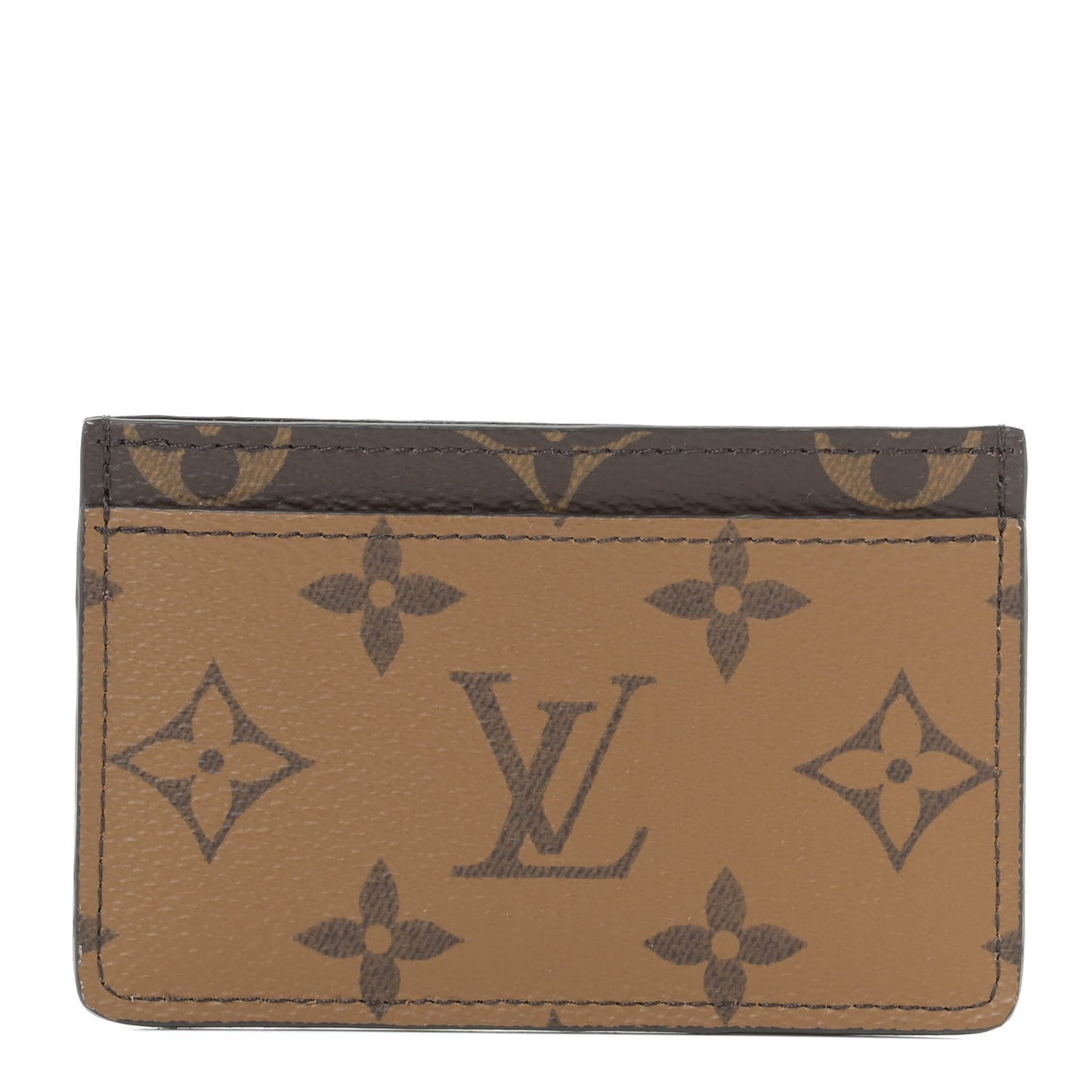 Reverse Monogram Card Holder
