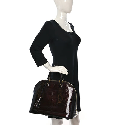 Louis Vuitton Vernis Alma GM Amarante 2 of 12