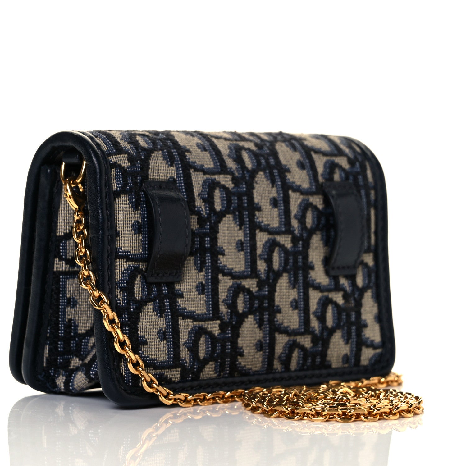 Christian Dior Oblique Nano 30 Montaigne Pouch Blue 5 of 28