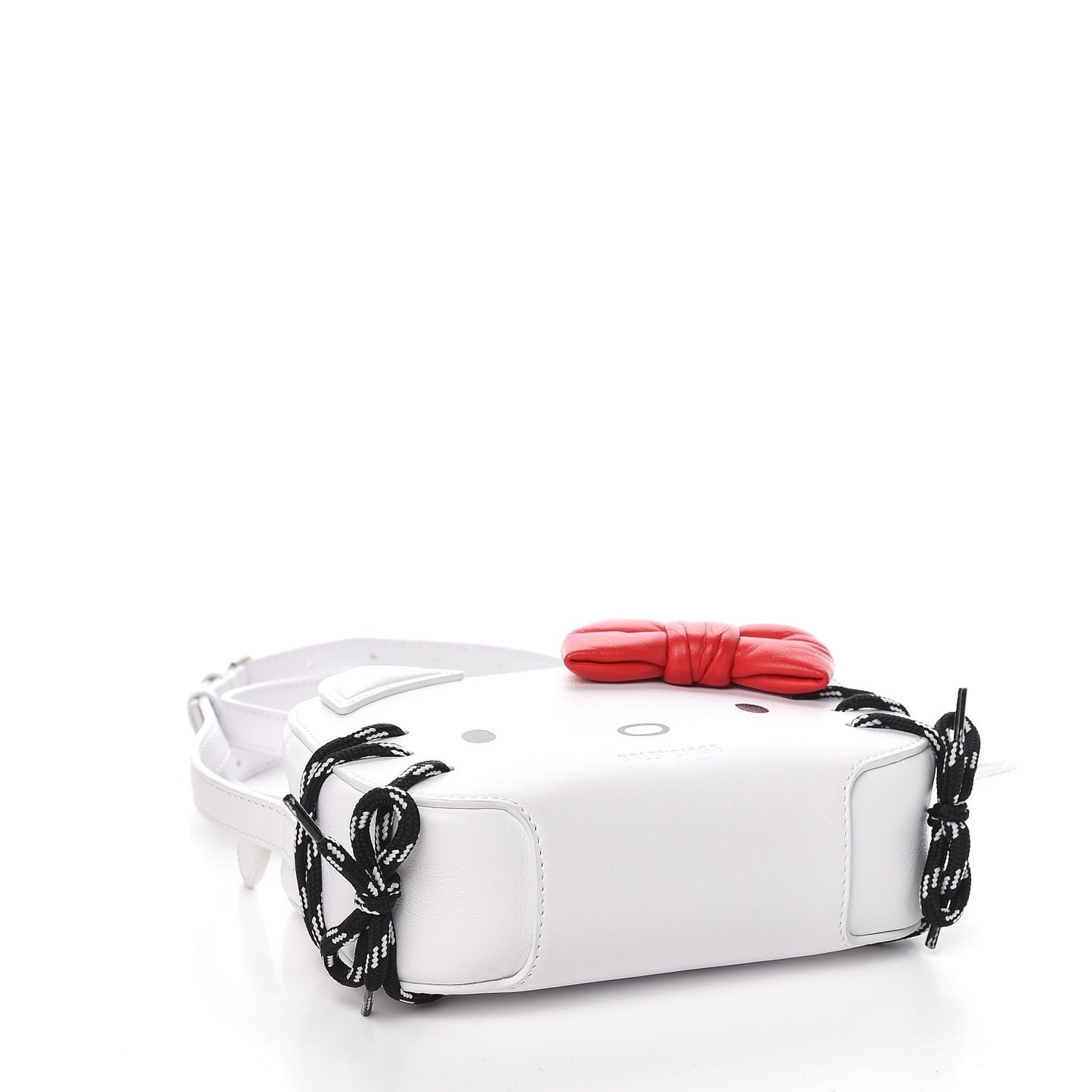 Calfskin Hello Kitty Camera Bag XS Optic White