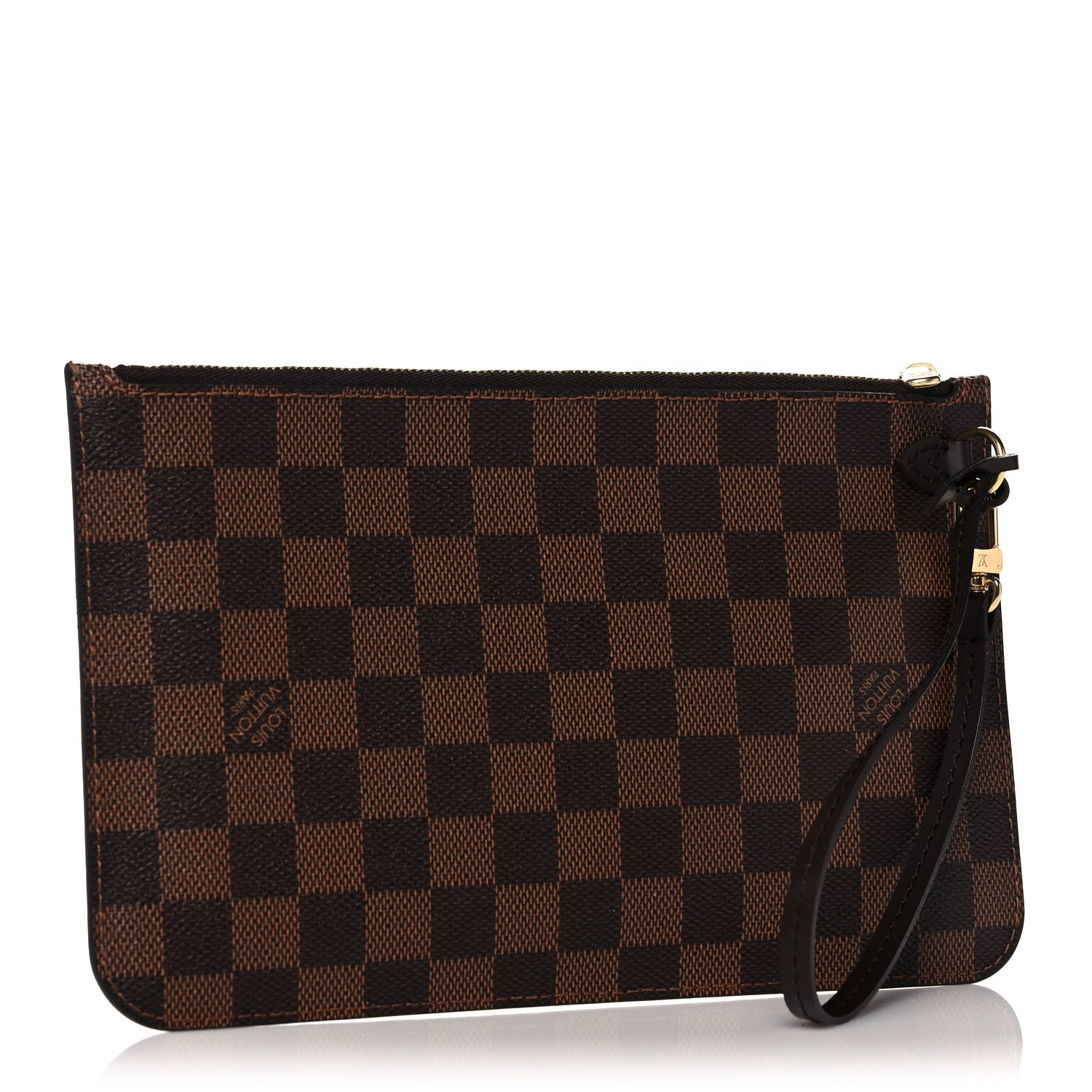 Louis Vuitton Damier Ebene Neverfull MM GM Pochette 3 of 9