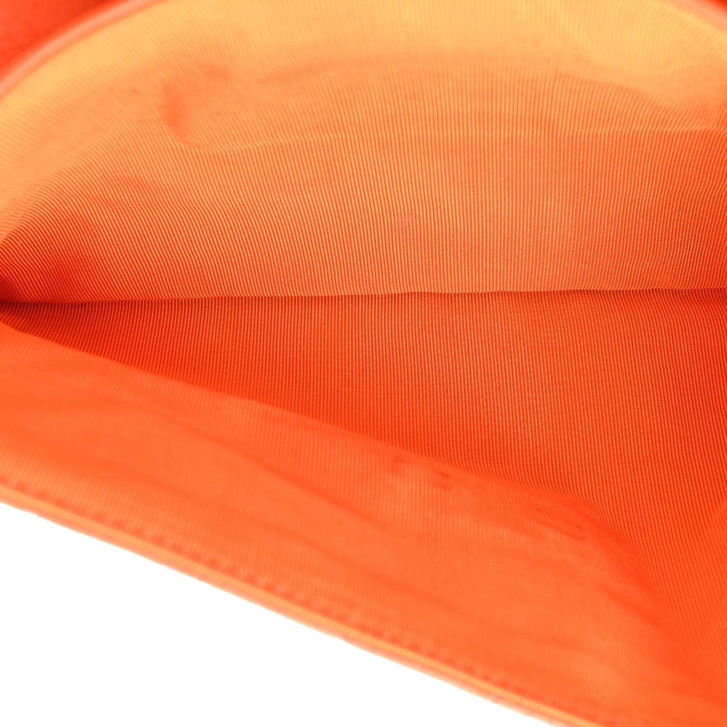 Chanel Lambskin Chocolate Bar Mademoiselle Flap Orange 5 of 21