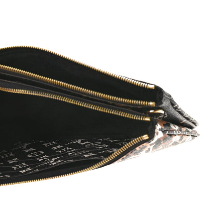 Louis Vuitton Monogram Giant Jungle Pochette Double Zip Black 6 of 9