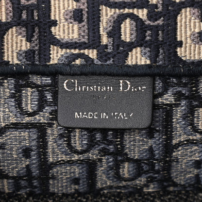 Christian Dior Oblique Medium Book Tote Blue Multicolor 6 of 12