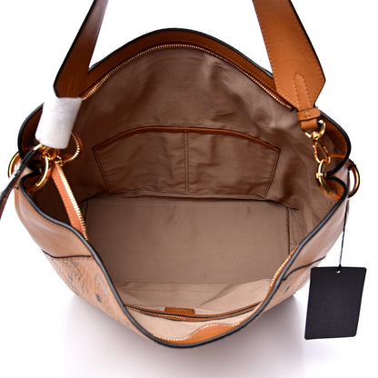 MCM Visetos Large Klara Hobo Cognac 4 of 9