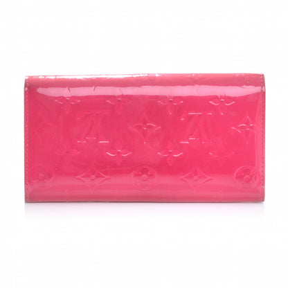 Louis Vuitton Vernis Sarah Wallet Rose Pop 3 of 8
