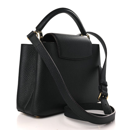 Louis Vuitton Taurillon Capucines BB Black 2 of 8
