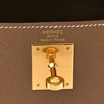 Hermes Epsom Kelly Sellier 28 Etoupe 6 of 9