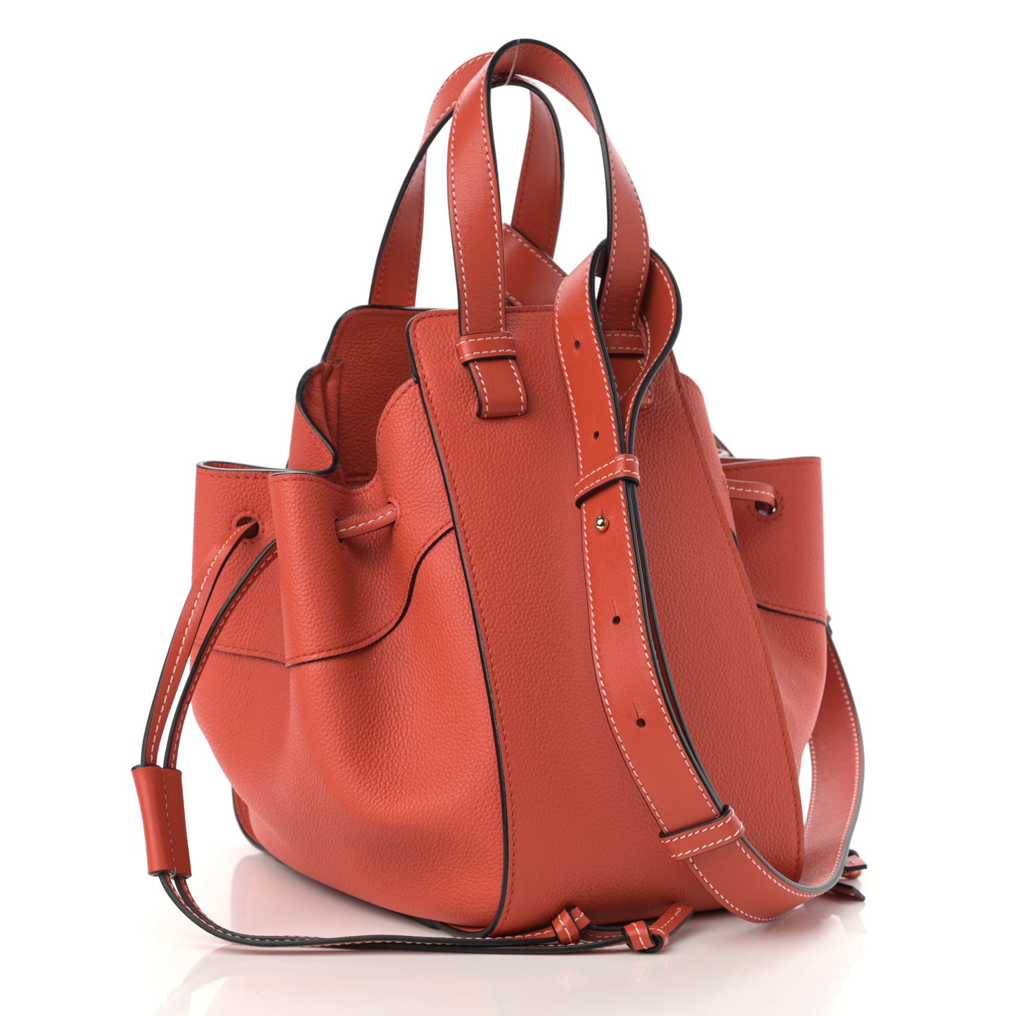 Calfskin Small Hammock Shoulder Bag Pink Tulip