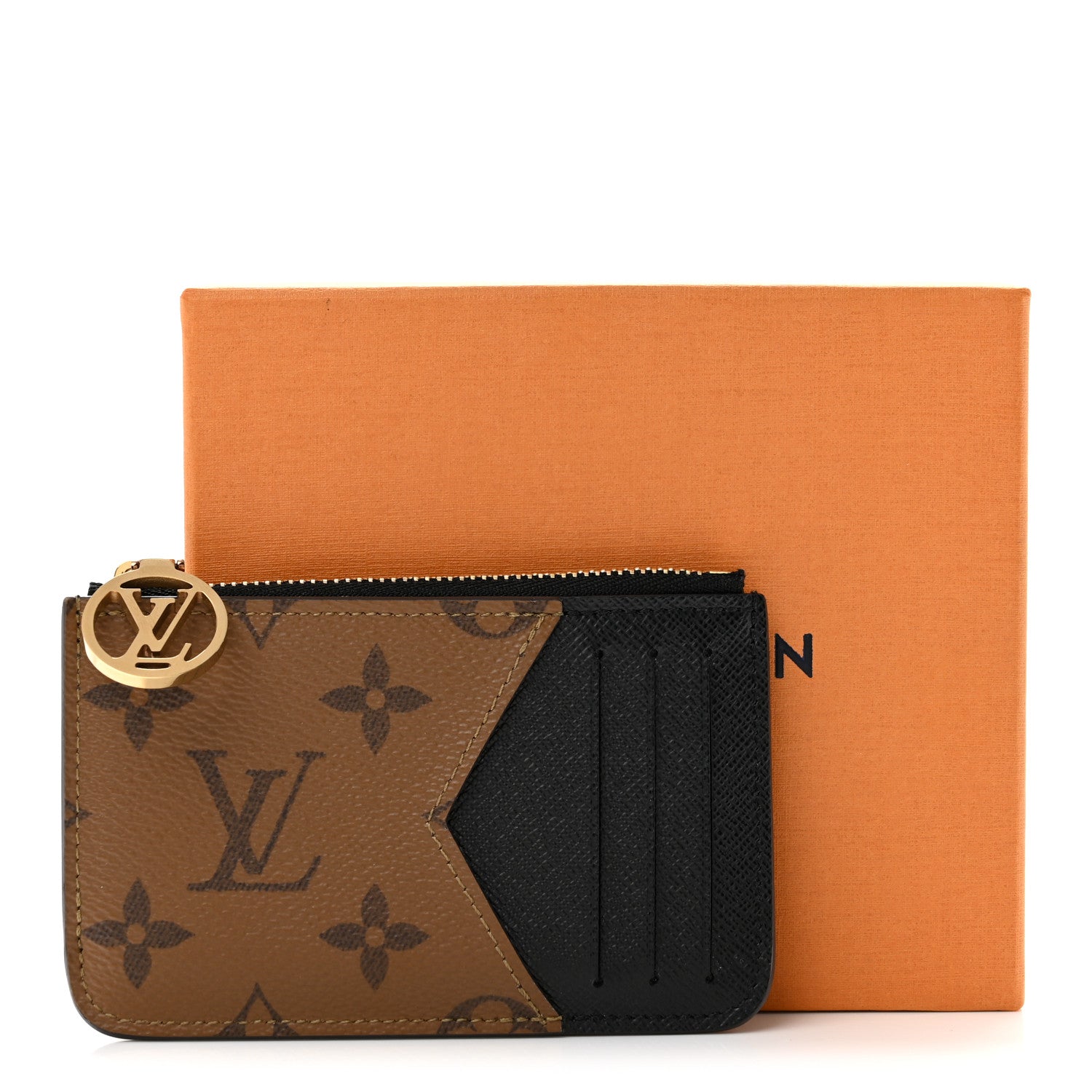 Louis Vuitton Reverse Monogram Zipped Romy Card Holder 7 of 7