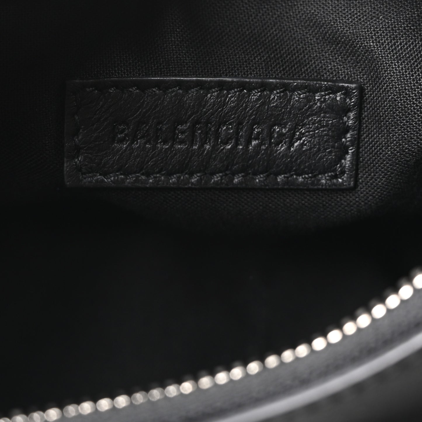 Smooth Calfskin Buckles Le Cagole Shoulder Bag XS Black